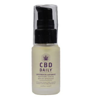 CBD daily Lavender serum-front view